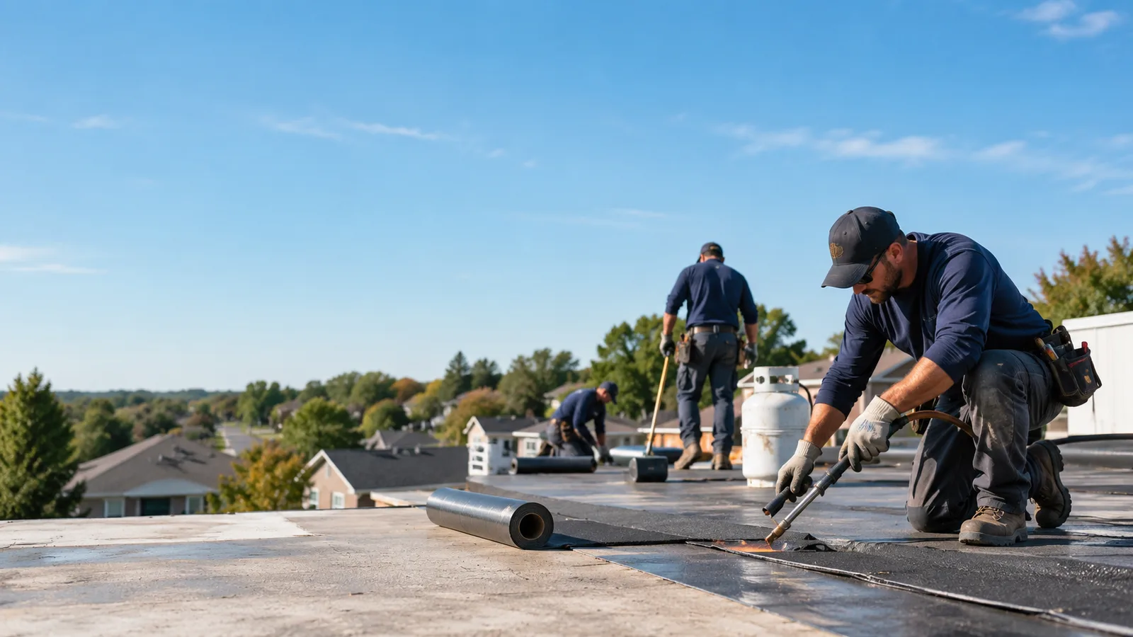 Flat Roof Leak Repair providers in Flinton, PA